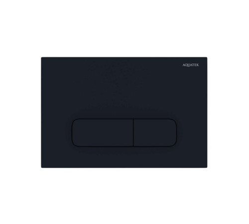 Панель смыва Tops Pneumo S прямоугольные клавиши черный матовый PNS-0000010