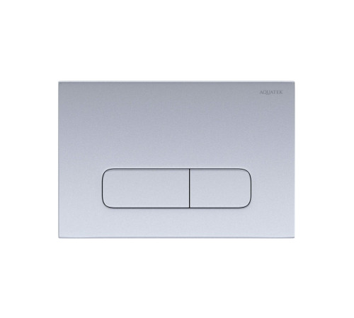 Панель смыва Tops Pneumo S прямоугольные клавиши хром матовый PNS-0000008