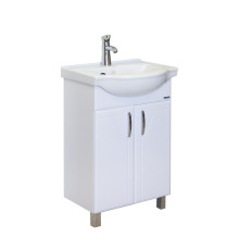 Тумба напольная Sanita Luxe Идеал 520х820х330 мм белая IDLSACW56013F1