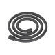 Шланг для душа Aquanet 150 см ПВХ матовый черный AQ2106MB