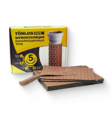 Комплект для шумоизоляции канализационных труб TONLOS PIPE 506312