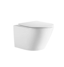 Унитаз подвесной Aquatek Либерти Tornado 500х360х350 мм с сиденьем дюропласт AQ1999T-00