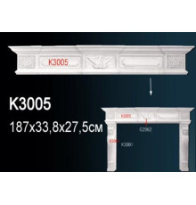 Обрамление камина Perfect K3005 полиуретан