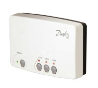 Приемник сигнала беспроводных термостатов Danfoss RX-3 3 канала 087N7478