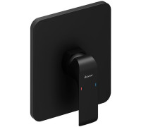 Смеситель скрытого монтажа Ravak Flat FL 066.20 черный X070180