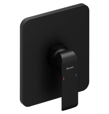 Смеситель скрытого монтажа Ravak Flat FL 066.20 черный X070180