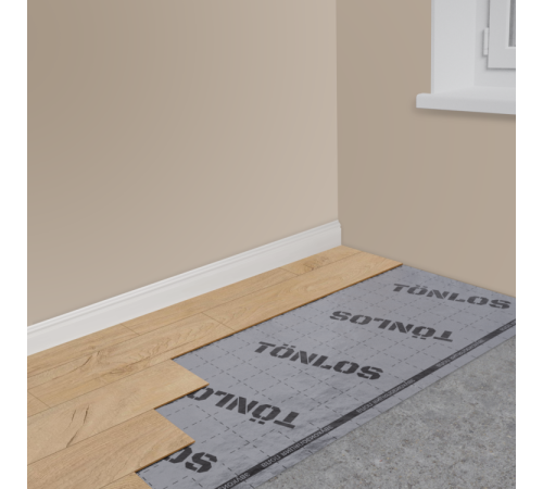 Звукоизоляция Tonlos TERRA FELT 9000x780x4.5 мм