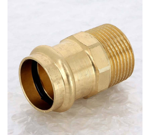 Муфта переходная пресс-Н Viega Sanpress бронза 28x1 1/4 297978