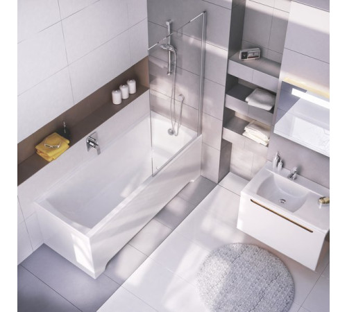 Ванна акриловая RAVAK Classic 170х70 см белая C541000000