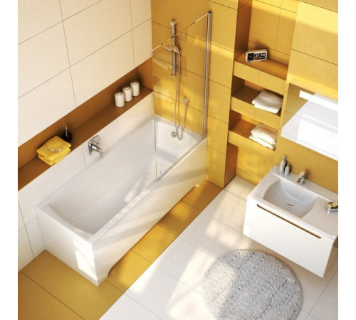 Ванна акриловая RAVAK Classic 170х70 см белая C541000000