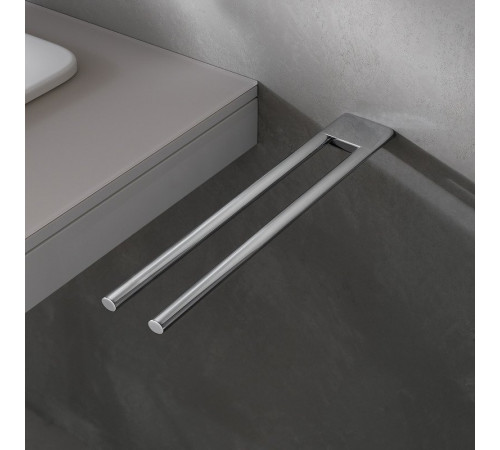 Полотенцедержатель двойной KEUCO EDITION 400 450 мм хром 11518010000