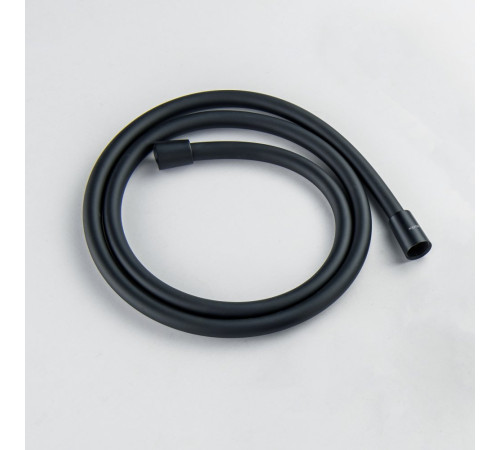 Шланг для душа Aquanet 150 см ПВХ матовый черный AQ2106MB