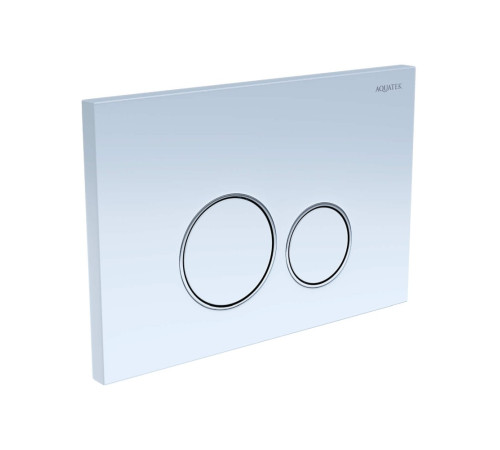 Панель смыва Tops Pneumo S круглые клавиши белый глянец PNS-0000011