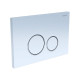 Панель смыва Tops Pneumo S круглые клавиши белый глянец PNS-0000011