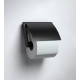 Держатель для туалетной бумаги KEUCO PLAN с крышкой черный матовый 14960370000