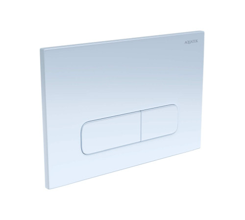 Панель смыва Berges Pneumo S белая глянец PNS-0000006