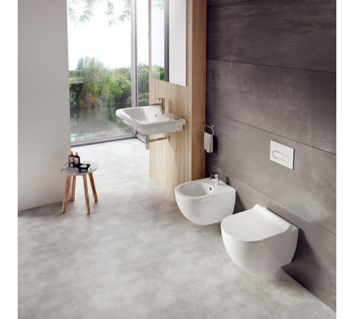 Унитаз подвесной RAVAK Uni Chrome RimOFF безободковый белый X01535