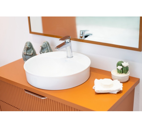 Раковина накладная Serel Minimal круглая 46х46 см 2058TXS110H