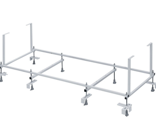 Ванна акриловая прямоугольная Santek Касабланка XL 170х80 см белая 1.WH30.2.441