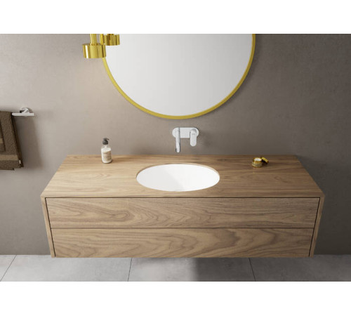 Смеситель для раковины Hansgrohe Vernis Blend настенный комплект 71576000/13622180