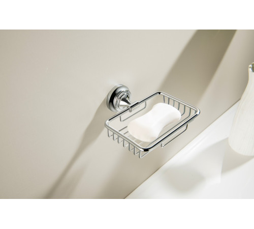 Мыльница-решетка Aquanet Классик хром AQ4533CR