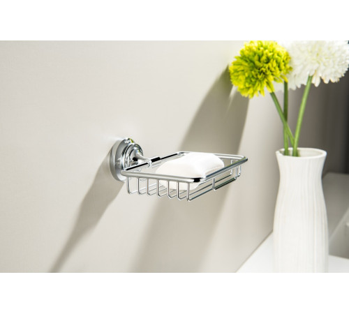 Мыльница-решетка Aquanet Классик хром AQ4533CR