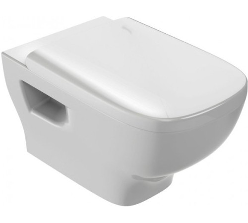 Чаша унитаза подвесного Jacob Delafon Struktura безободковая 54x34 см EDE102-00