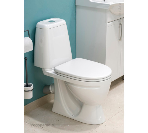 Унитаз-компакт Sanita Luxe Идеал Стандарт S1 белый WC.CC/Ideal/1-P/WHT.G/S1