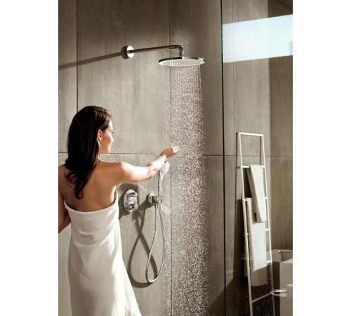 Комплект термостатического смесителя для душа Hansgrohe Ecostat S 15758000/01800180 15758000S