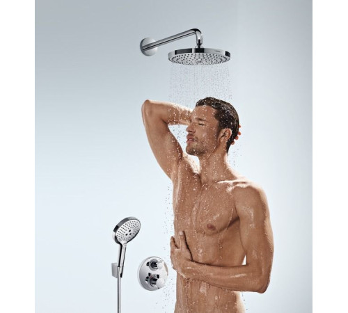 Комплект термостатического смесителя для душа Hansgrohe Ecostat S 15758000/01800180 15758000S
