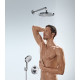 Комплект термостатического смесителя для душа Hansgrohe Ecostat S 15758000/01800180 15758000S