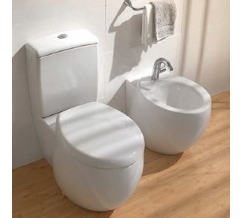 Унитаз-компакт Villeroy & Boch Aveo New Generation 410x720 мм ярко-белый 661410R2