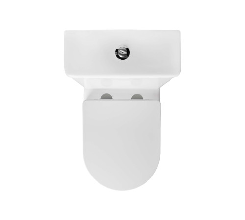 Унитаз-компакт напольный безободковый Aquatek Европа Tornado горизонтальный выпуск сиденье микролифт AQ2903T-00