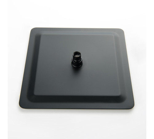 Верхний душ Aquanet AQ2074MB квадратный 300х300х2 мм матовый черный AQ2074MB