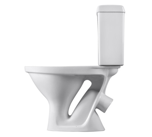 Унитаз-компакт Sanita Форвард белый сиденье полипропилен косой выпуск 1.P205.2.S00.00B.F