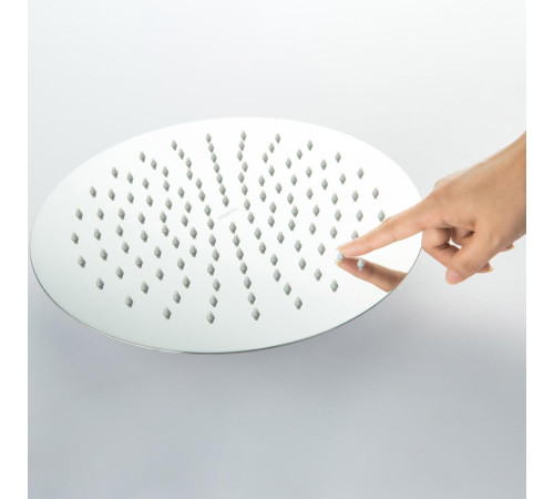 Верхний душ Aquanet AQ2075CR круглый 300х2 мм хром AQ2075CR