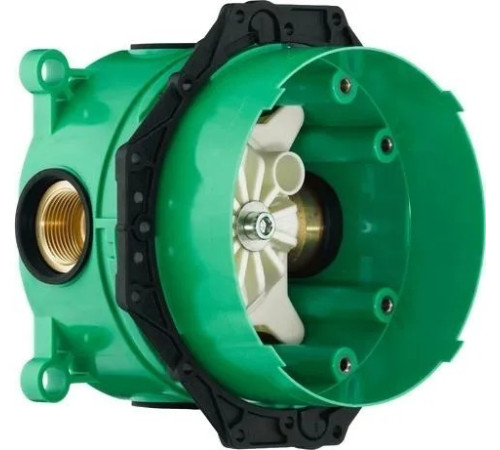 Комплект термостатического смесителя для душа Hansgrohe Ecostat Square 15714000/01800180 15714000S