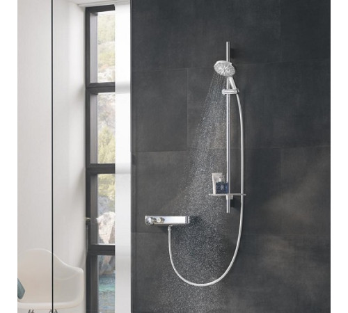 Душевой гарнитур GROHE Rainshower SmartActive 130 III штанга 900 мм шланг 1750 мм хром 26548000