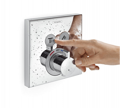 Комплект термостатического смесителя для душа Hansgrohe ShowerSelect 15763000/01800180 15763000S
