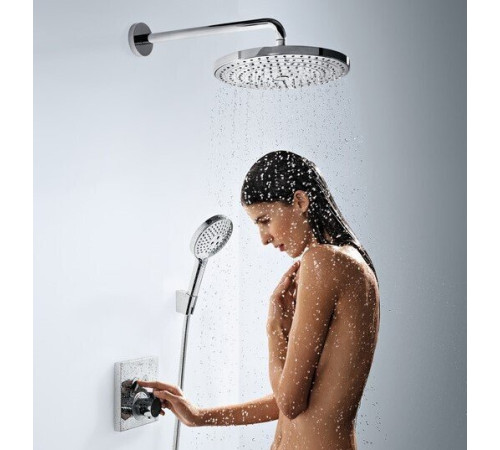 Комплект термостатического смесителя для душа Hansgrohe ShowerSelect 15763000/01800180 15763000S
