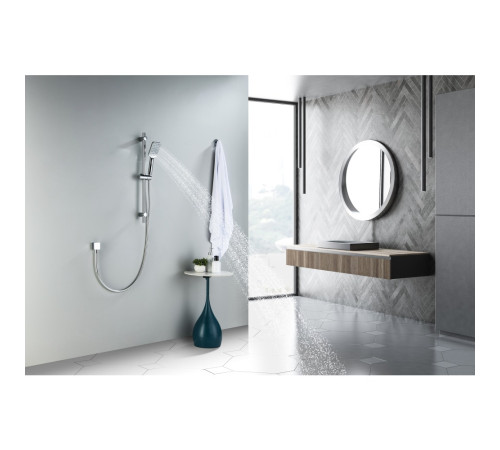 Душевой гарнитур Aquanet Лира 3jet 65 см хром AQ2018CR