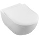 Унитаз подвесной Villeroy & Boch Subway 2.0 DirectFlush с сиденьем Soft Closing 5614R201