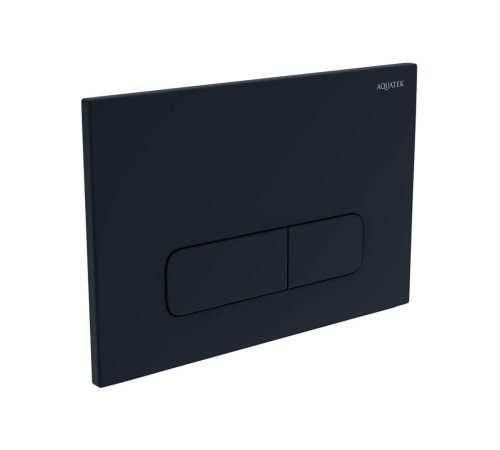 Панель смыва Tops Pneumo S прямоугольные клавиши черный матовый PNS-0000010