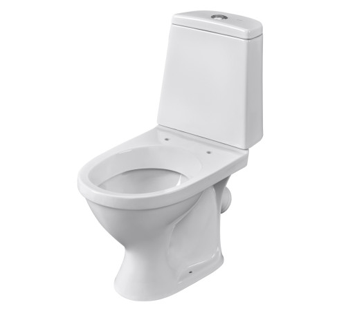 Унитаз-компакт Sanita Прайм белый сиденье полипропилен косой выпуск 1.P205.4.S00.00B.F