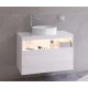 Тумба под умывальник KEUCO Stageline 800x550x490 мм 1 ящик подсветка розетка USB белый 32864300100