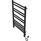 Полотенцесушитель электрический Aquatek Альтаир П10 500x900 мм черный муар AQ EL KP1090BL