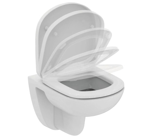 Унитаз подвесной Ideal Standard Tempo короткая проекция с сиденьем T328801+T679901