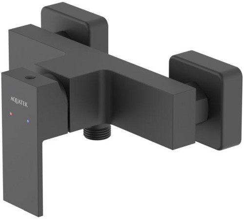 Смеситель для душа Aquanet Libra черный матовый AQ1660MB