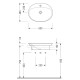 Раковина встраиваемая сверху Serel HERA овальная 46х60 см HR34TXS110H