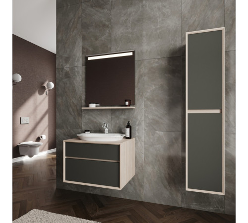 Раковина встраиваемая сверху Serel HERA овальная 46х60 см HR34TXS110H